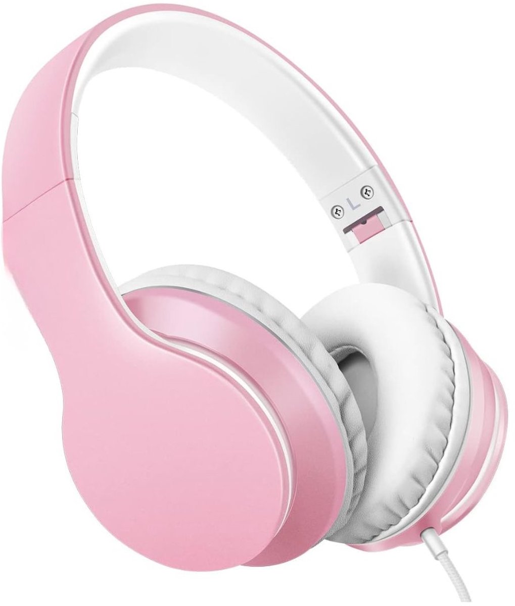 JCP® Headphones - Wired Studio Headphones - Lightweight On-Ear - Parelroze - 17cm x 8cm x 18cm
