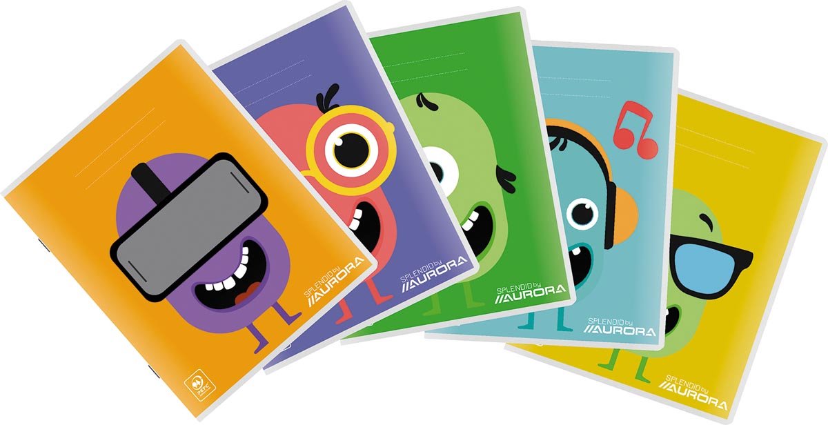 Schrift aurora a5 lijn 144 pagina's 80 grams | 20 stuks