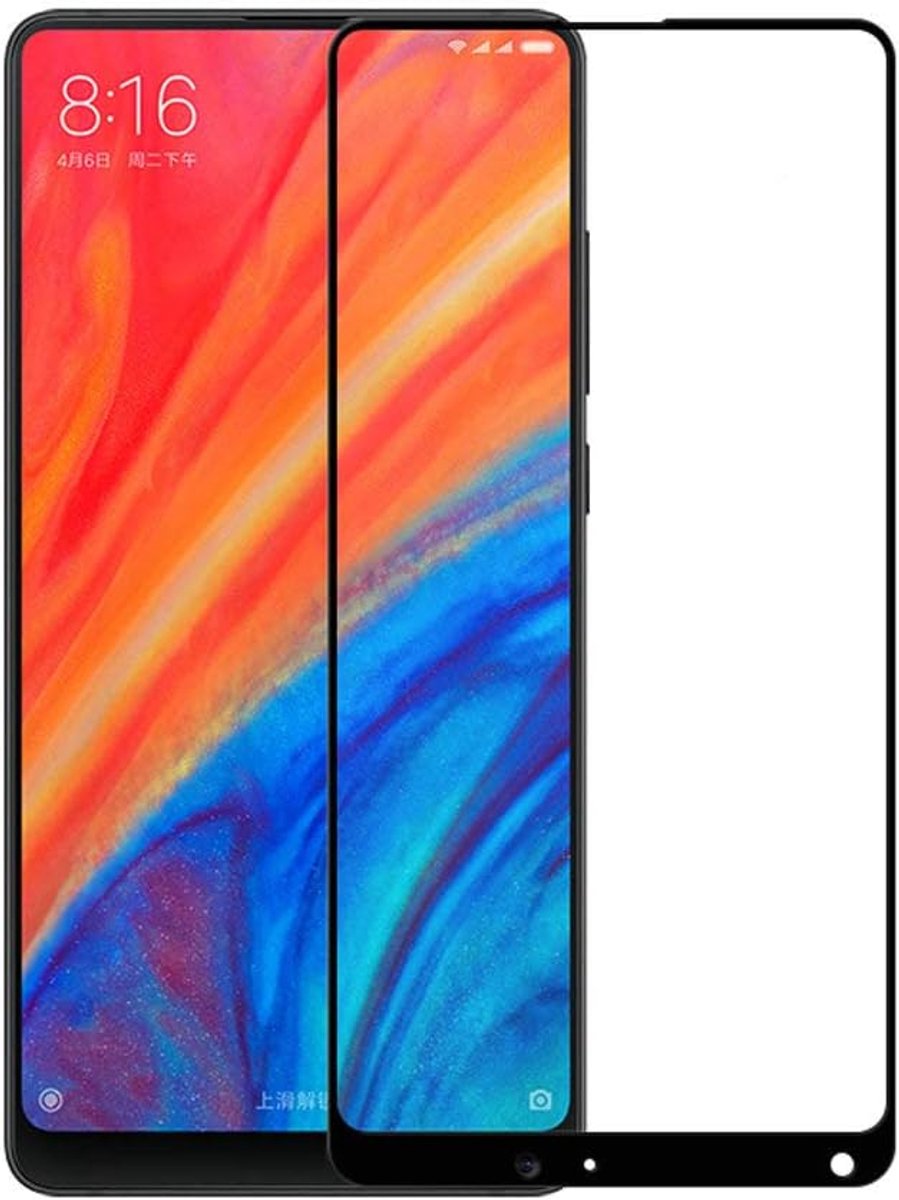 2 Stuks Gehard Glas Scherm Beschermer Transparant voor Xiaomi Mi Mix 2S