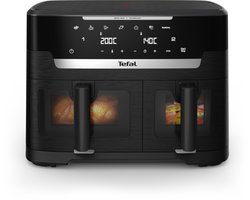 Tefal Ever Fry Dual XXL EY9488 - Dubbele Airfryer - Infraroodtechnologie - 7 programma's - 11L