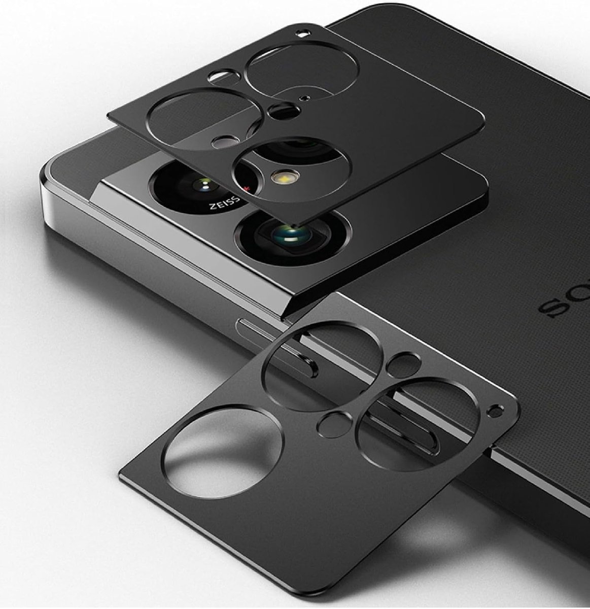 Compatibel met Sony Xperia 1 Viii Camera Beschermfolie, 2 Pak Camera Lens Bescherming Folie Aluminiumlegering Metaal - ShopVlot