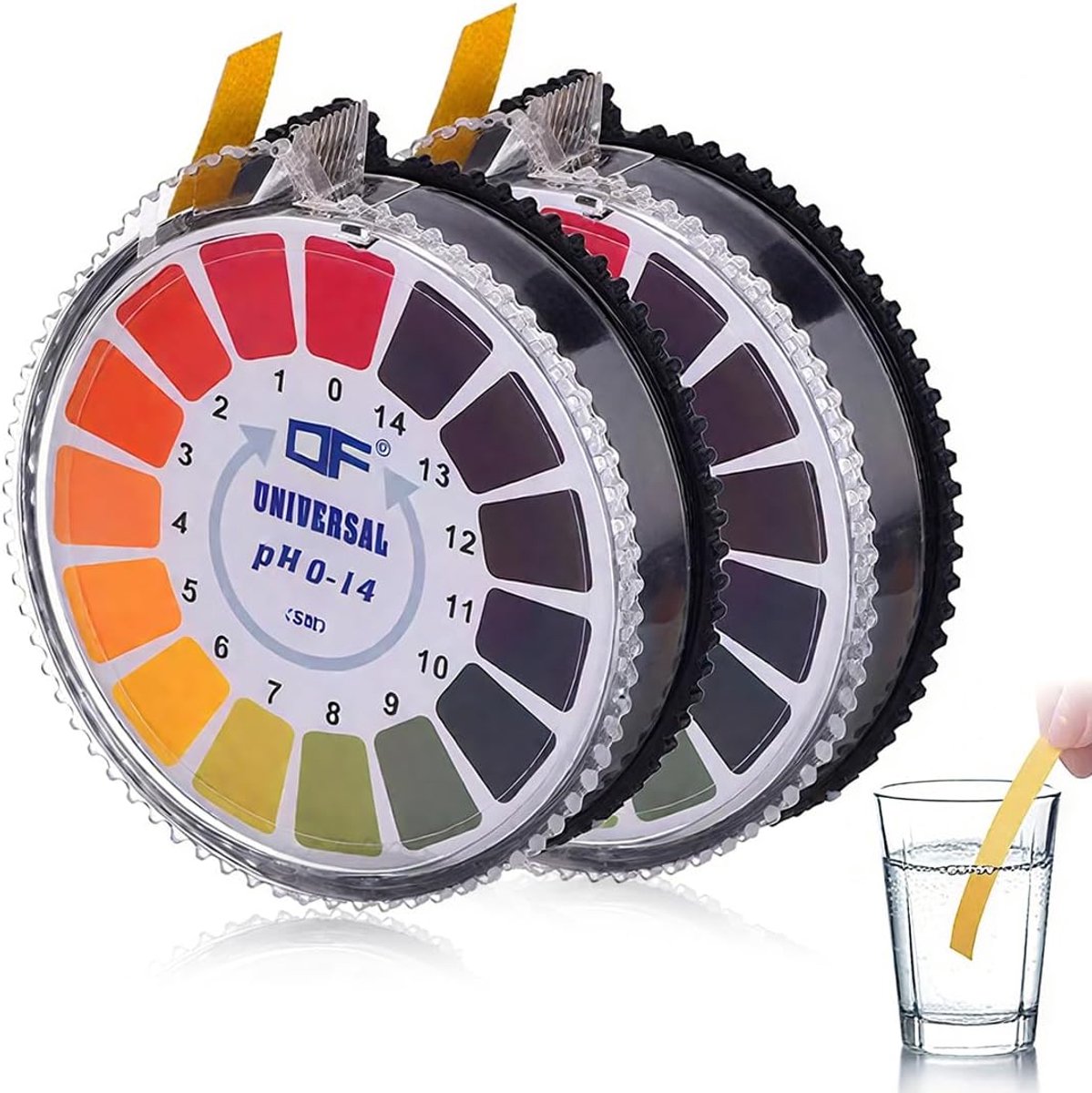 pH teststrips 1-14 - universeel - 16,4ft/rol - nauwkeurige waarde meting - ShopVlot