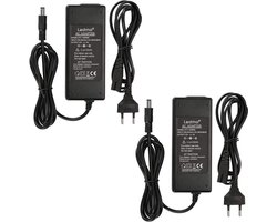 LEDMO 2 pieces 12V 5A LED power supply adapter transformer, charger, transformer for LED stripes strip strip warm - ShopVlot
