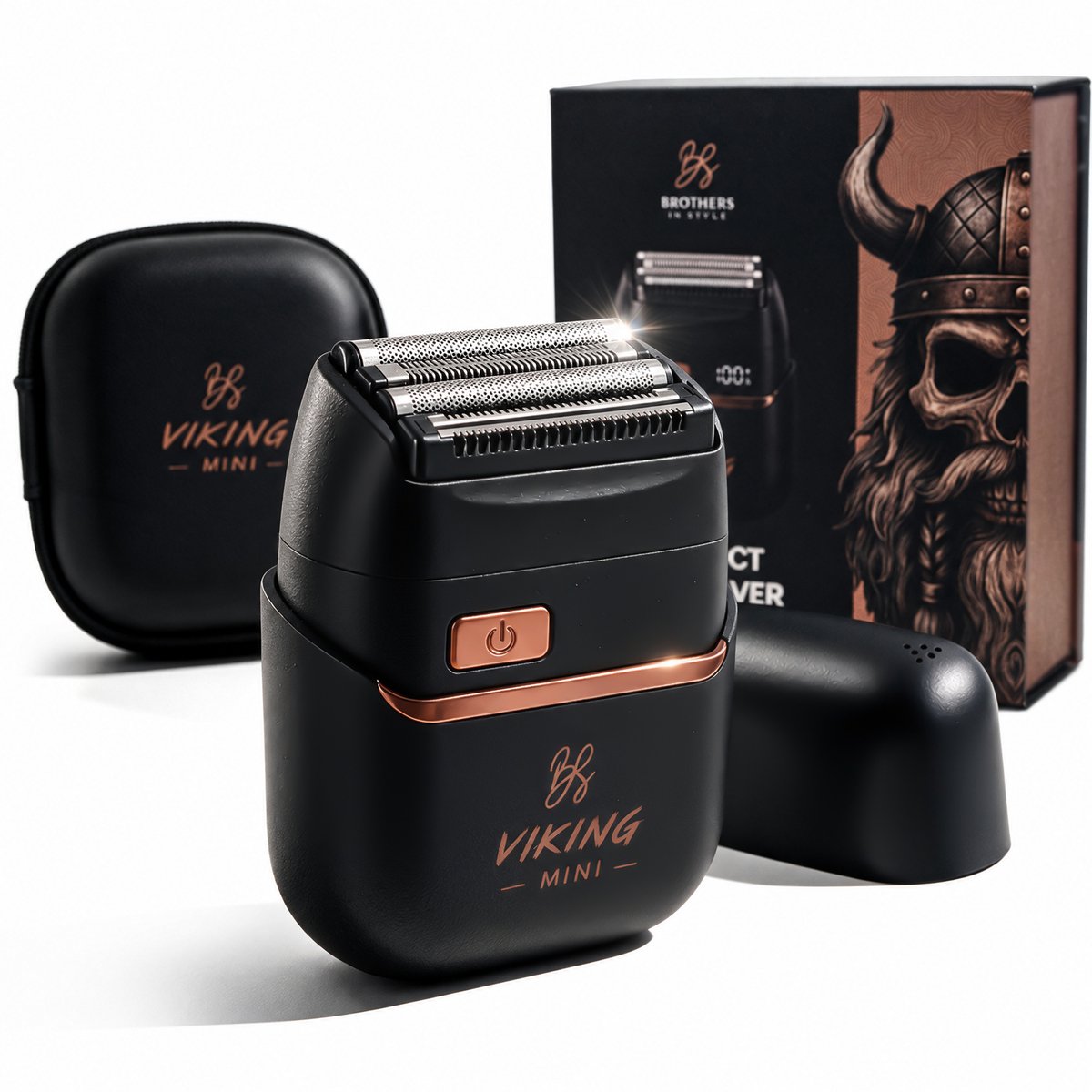 Disruptive Brands Viking Mini Foil Shaver 4 Bladen - Disruptive Brands - €46,99