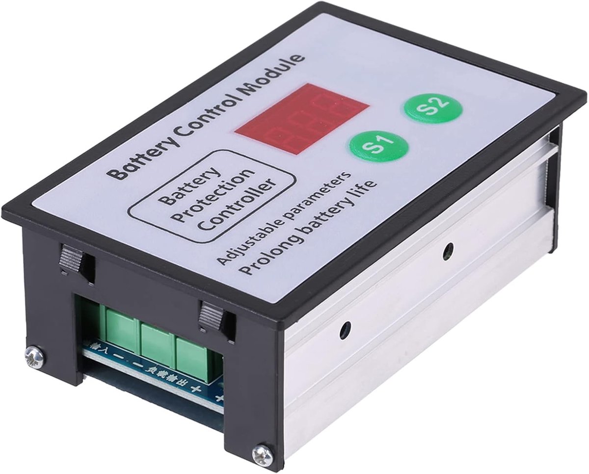 Onderspanningscontrole module 10V-60V 30A - Batterijbescherming - Overontlading bescherming - Betrouwbare werking - ShopVlot