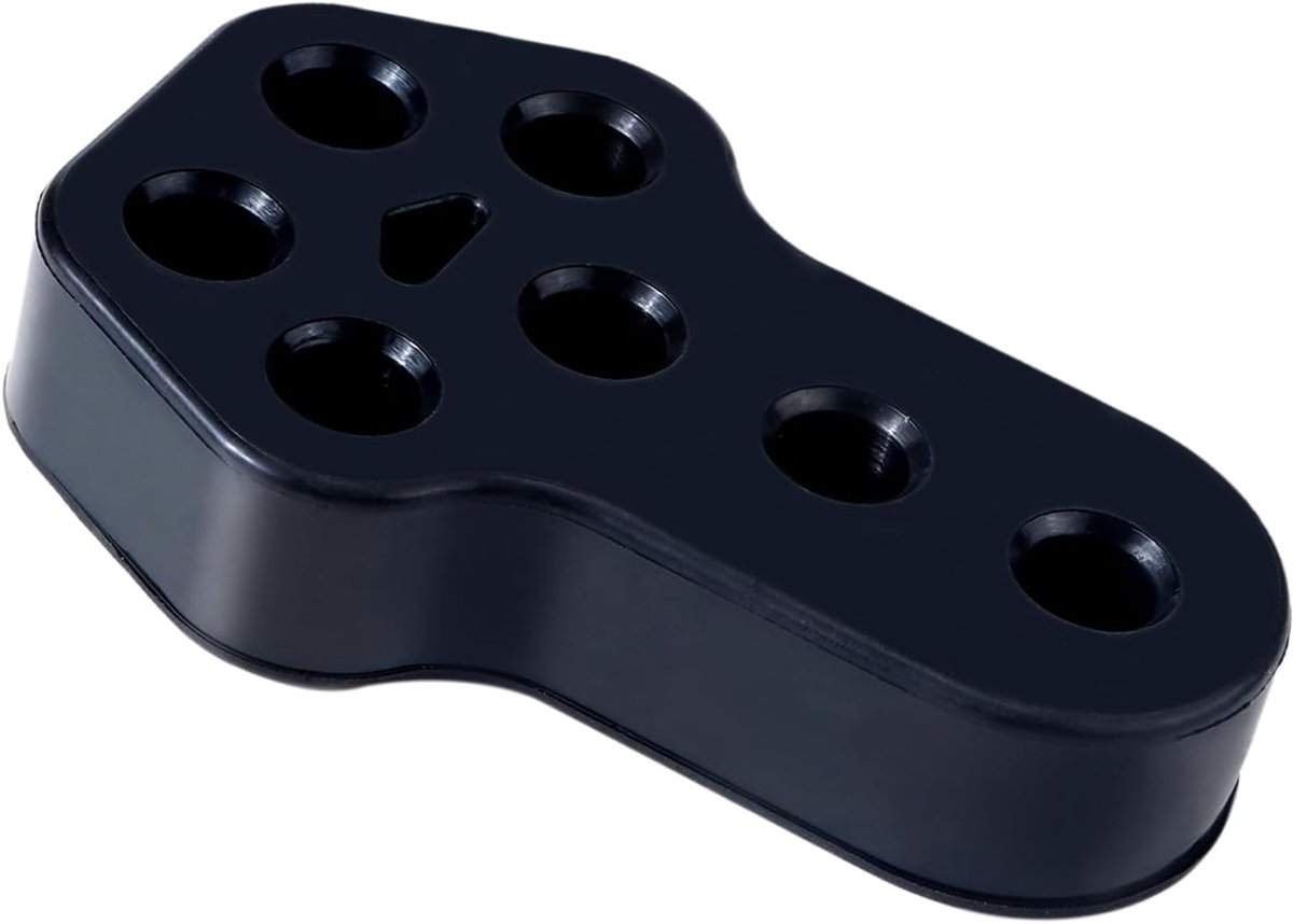 Auto rubber uitlaathanger - 1 stuk - duurzaam materiaal - voorkomt trillingen - ShopVlot