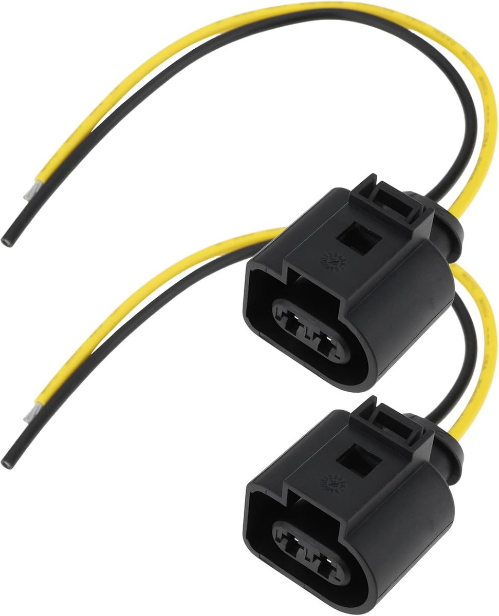 Waspomp connector 2-pack - compatibel met Chrysler en Dodge - eenvoudig te installeren - betrouwbare aansluiting - ShopVlot