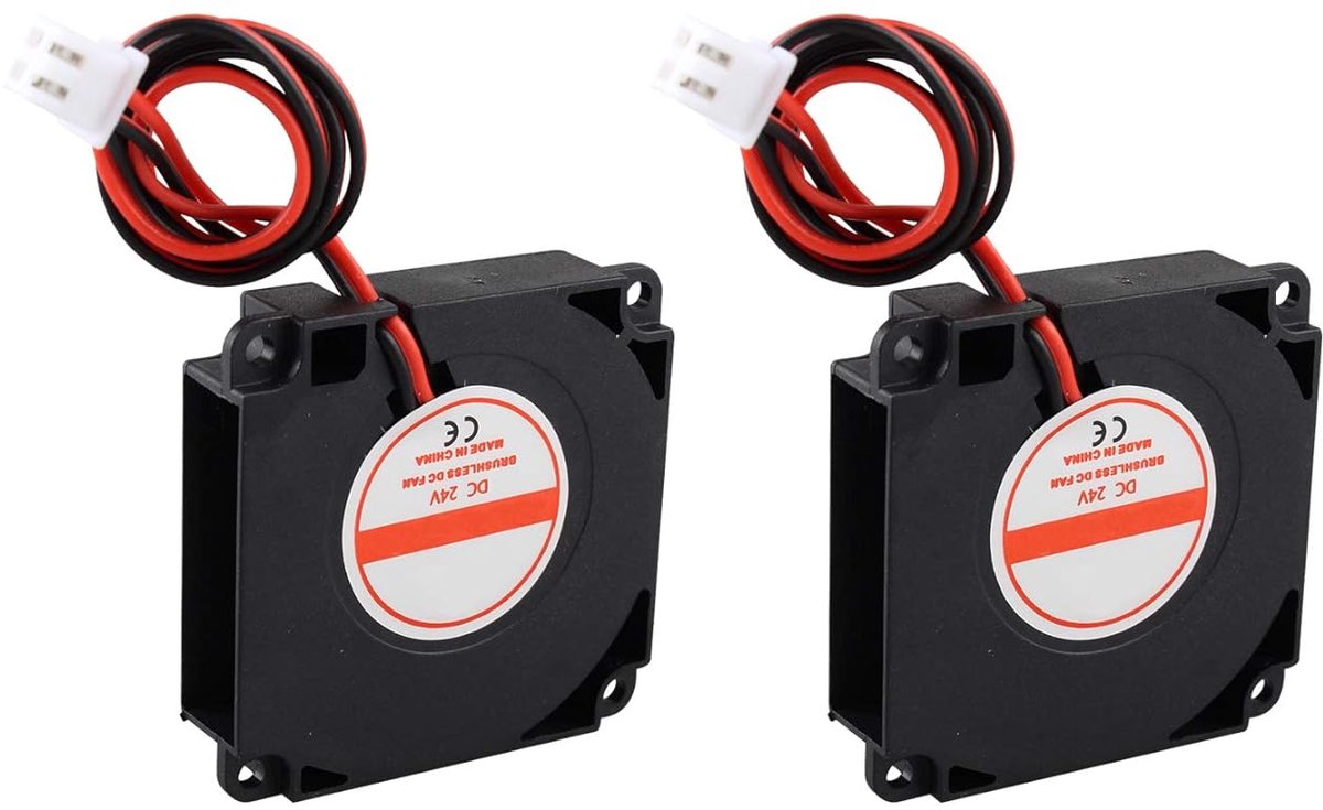 DC 24V Koelventilator 4010 - 40mm x 40mm x 10mm - Brushless Turbo Ventilator - Ideaal voor 3D-printer - ShopVlot