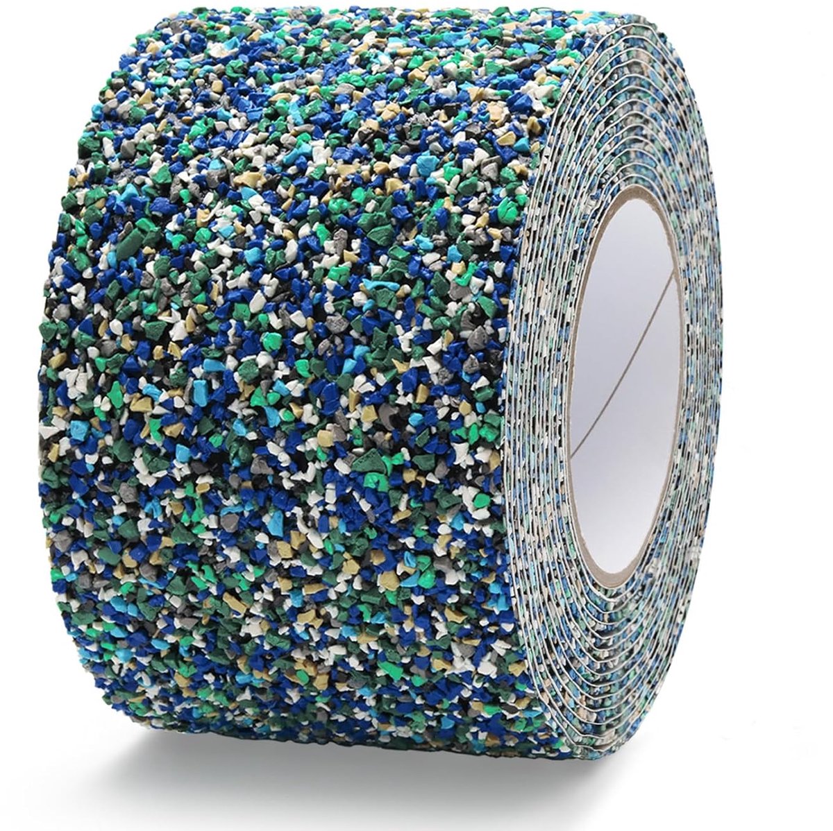 SnelShoppen - Non-slip Rubber Band 100mm x 5m - PET Blauw - Niet-slip Tape voor Trappen, Douches, Zwembaden en Natruimtes - Duurzaam en Gebruiksvriend