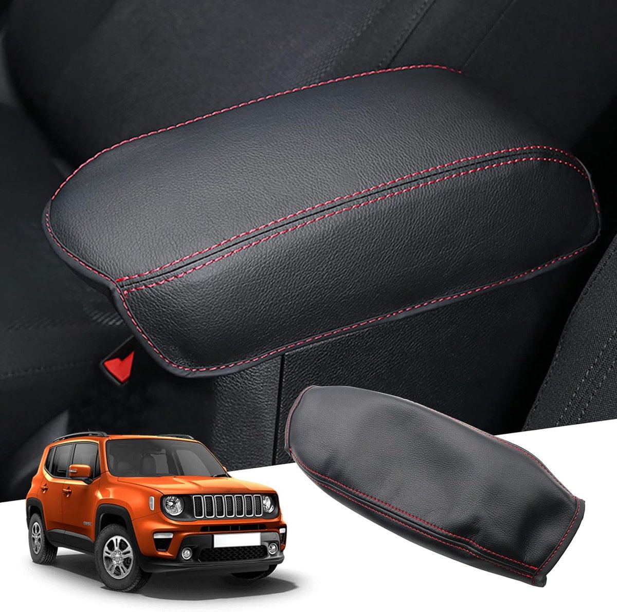 GAFAT Compatible with Jeep Renegade 2015-2024 2025 Center Armrest, Renegade 2023, Center Console, Armrest Protection - ShopVlot