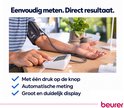 Eenvoudig meten. Direct resultaat. Met één druk op de knop. Automatische meting. Groot en duidelijk display.
