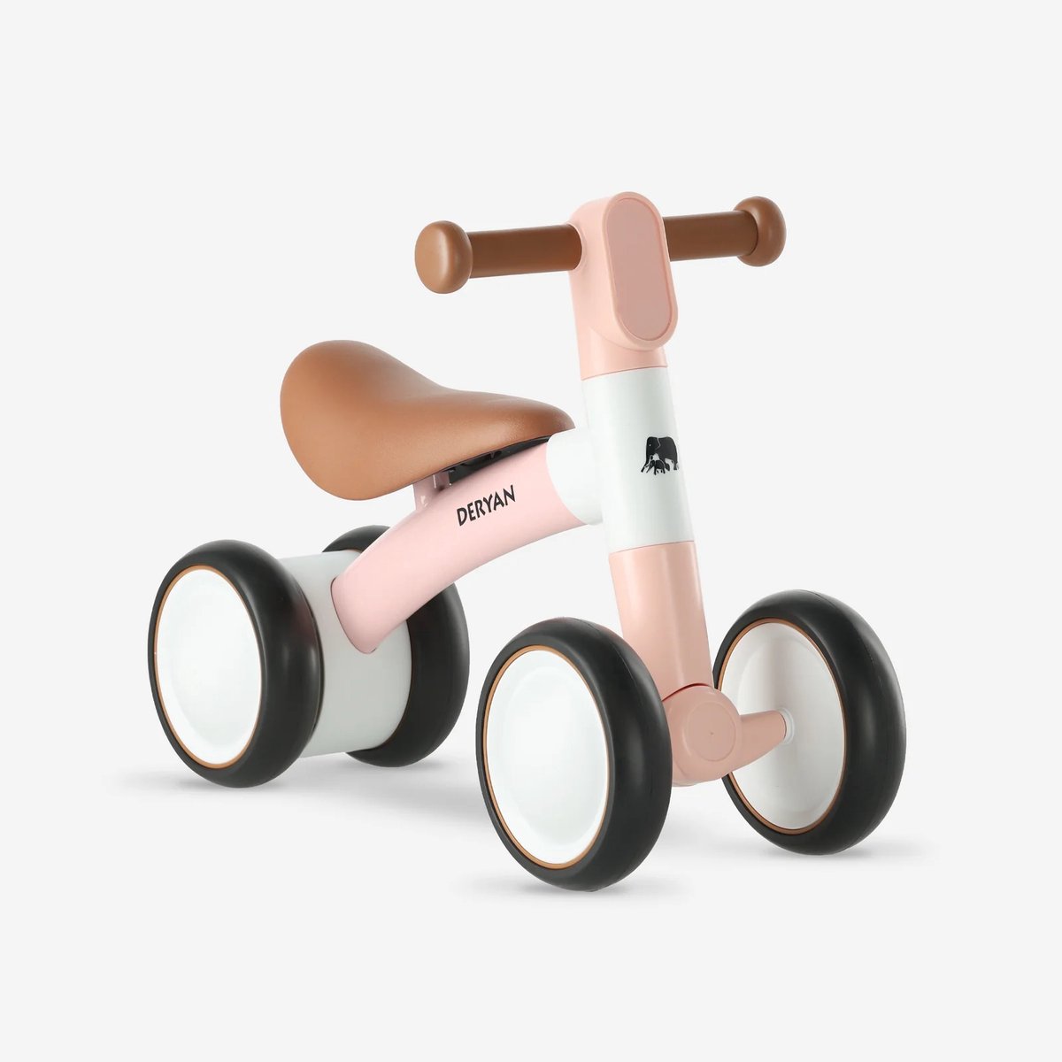 QPlay CUTEY Balance Bike - Pink - Balance Bike