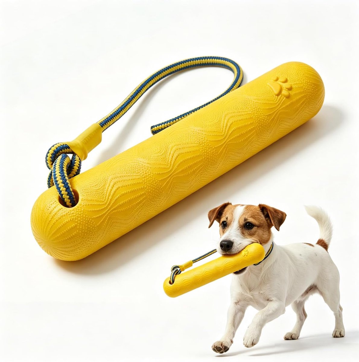 Hondendummy voor honden, hondenspeelgoed voor land en water