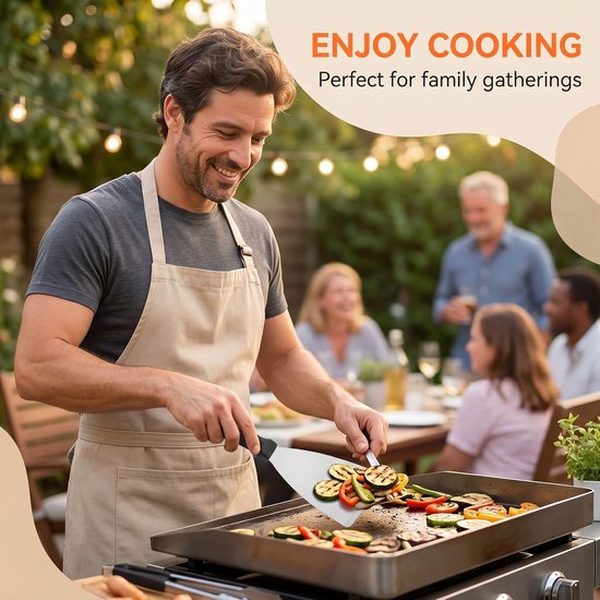 Driehoekige Spatel van RVS, schraper voor plancha en banketbakkerij, 23x9,6 cm, ergonomische handgreep, vaatwasbestendig, ideaal voor BBQ en pizza, 1 stuk — afbeelding 4