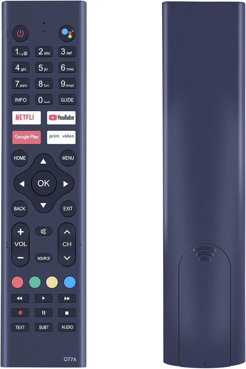 Nue Remote Control Compatible with Antteq Tutu Smart Android TV TUS24HF1A TUS32HN1A TUS42FD1A TUS32HN1AC AG24F1DCU - ShopVlot