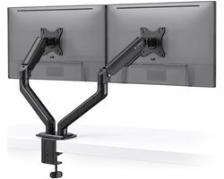Sensic MA 20 Monitor Arm 2 Schermen - 17 tot 32 Inch - Dubbele Monitor Houder met Beugel en Gasveer