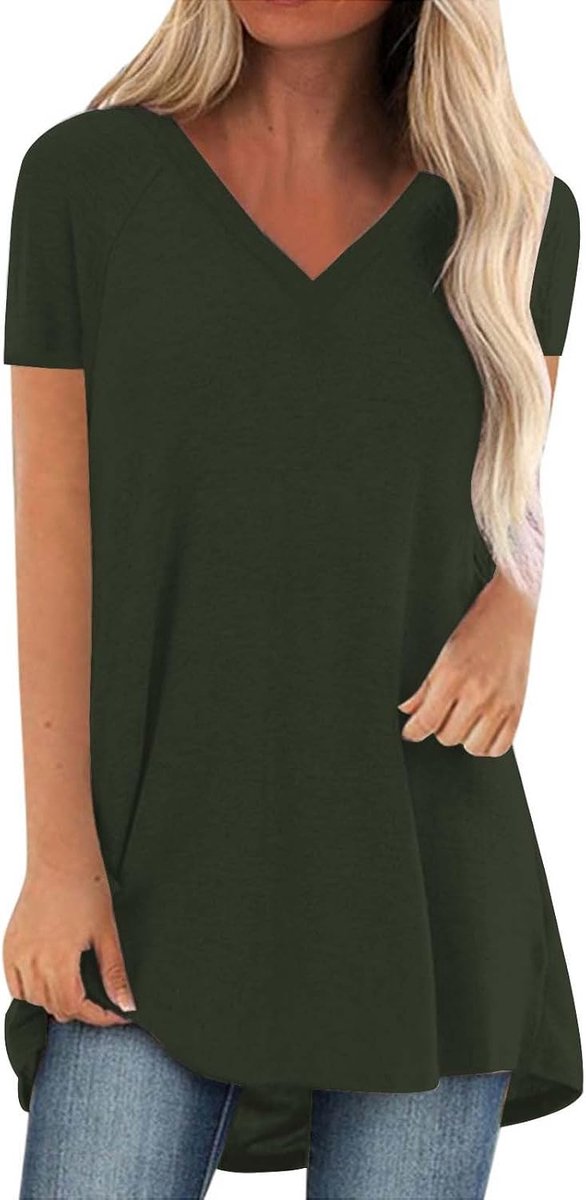 Oversized T-shirt met korte mouwen