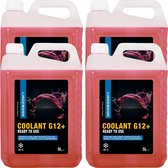 Lindemann Koelvloeistof G12+ - Koelvloeistof Auto Roze - Coolant - Vorstbescherming - 5L (4-pack)