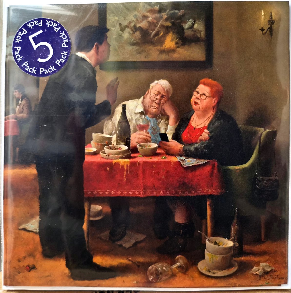 Kerstkaarten Alles naar wens? 5-Pack Marius van Dokkum