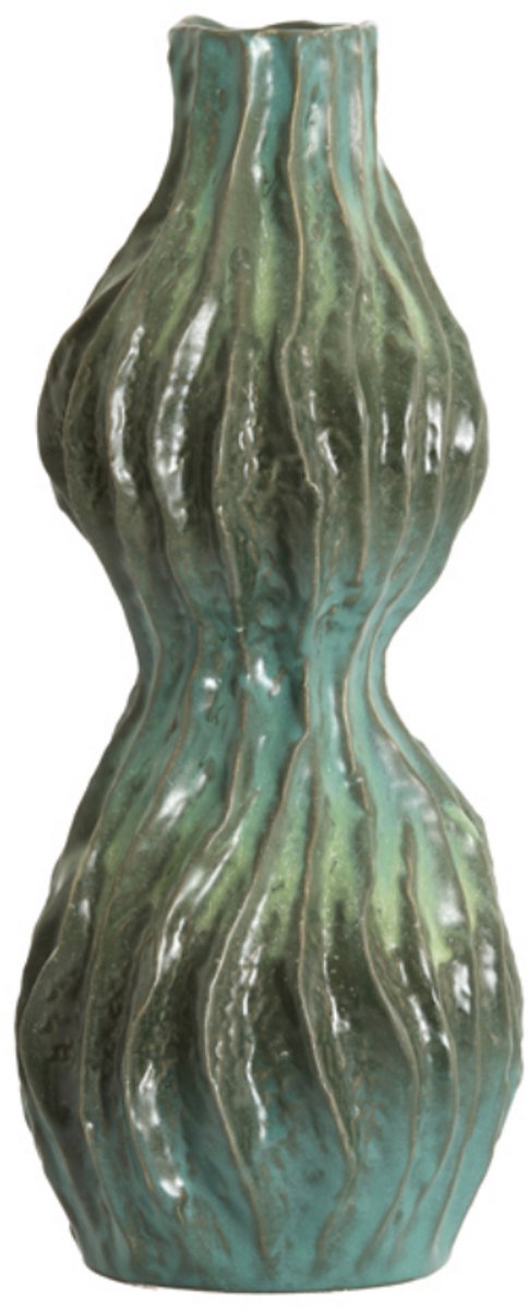 Light & Living Vaas VANIA - Blauw - 16.5x15.5x39 cm