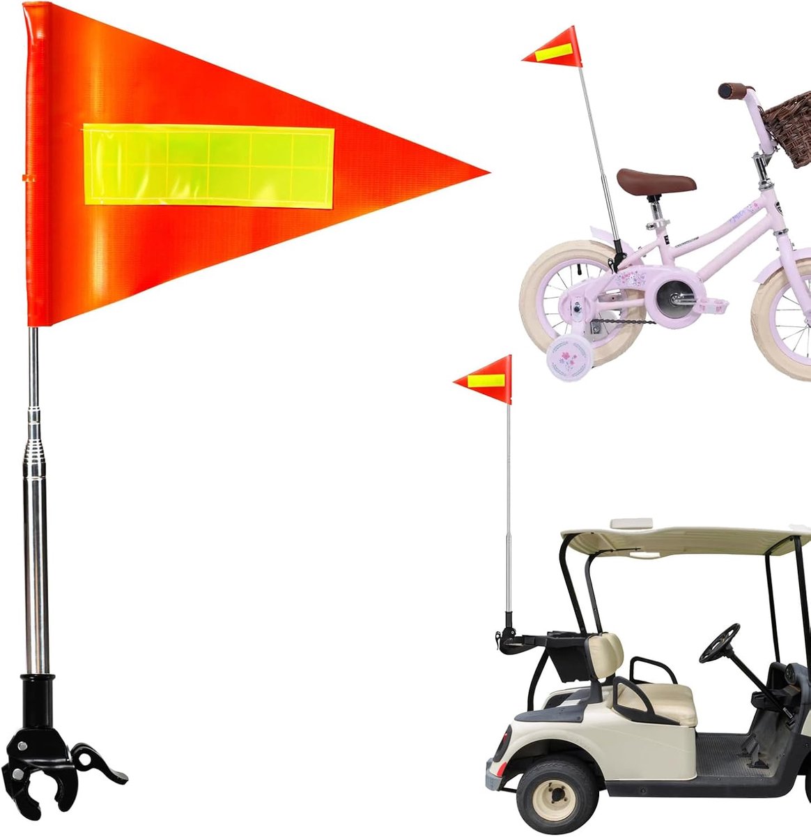 Fietswimpels, Fiets Veiligheidsvlag, Veiligheidsvlaggetje