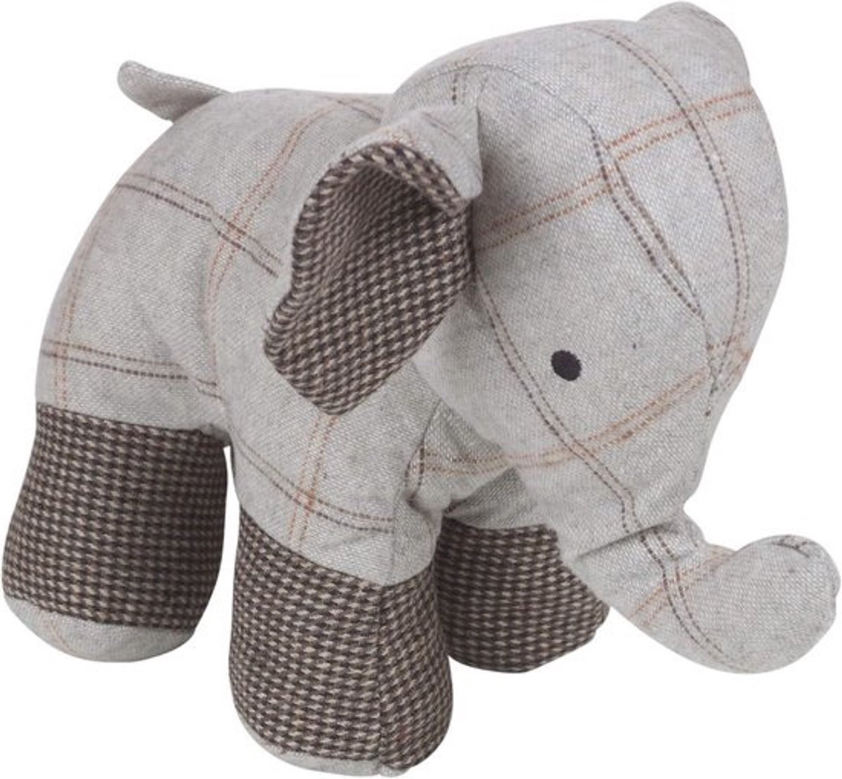 Zachte Pluche Olifant Deurstopper - Vintage Ontwerp in 3 Kleuren
