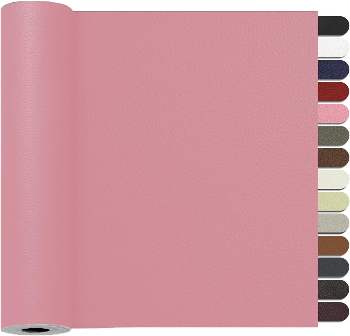 Reparatieset, 60 x 120cm Kunstleer Zelfklevend, Lederen PatchesKunstleer Reparatie Kit Voor Sofa, Autostoel, Meubels, Handtassen, Jassen, Stoelen.(Roze)