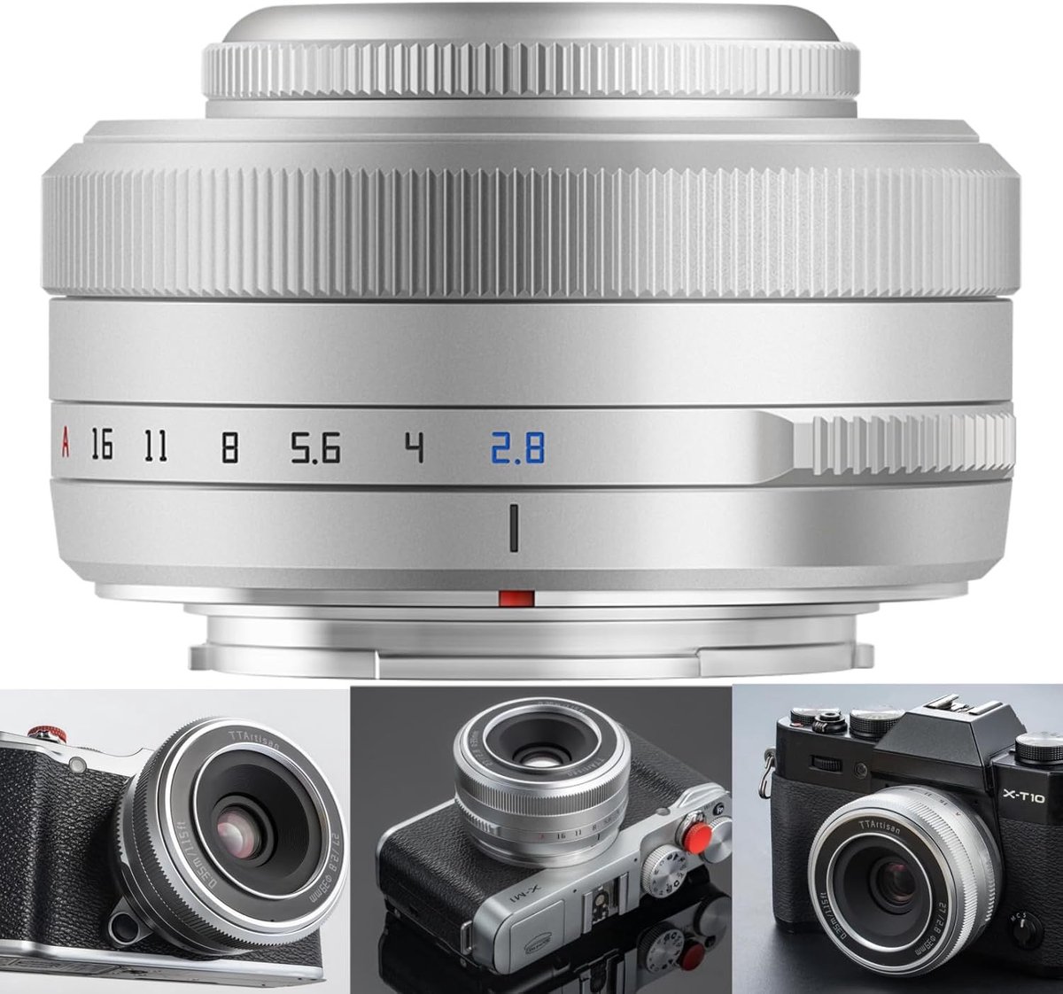 27mm F2.8 XF Lens voor FX Mount Camera's - Compatibel met X-A1, X-T1, X-H1 en meer - Hoge kwaliteit, scherpte en veelzijdigheid