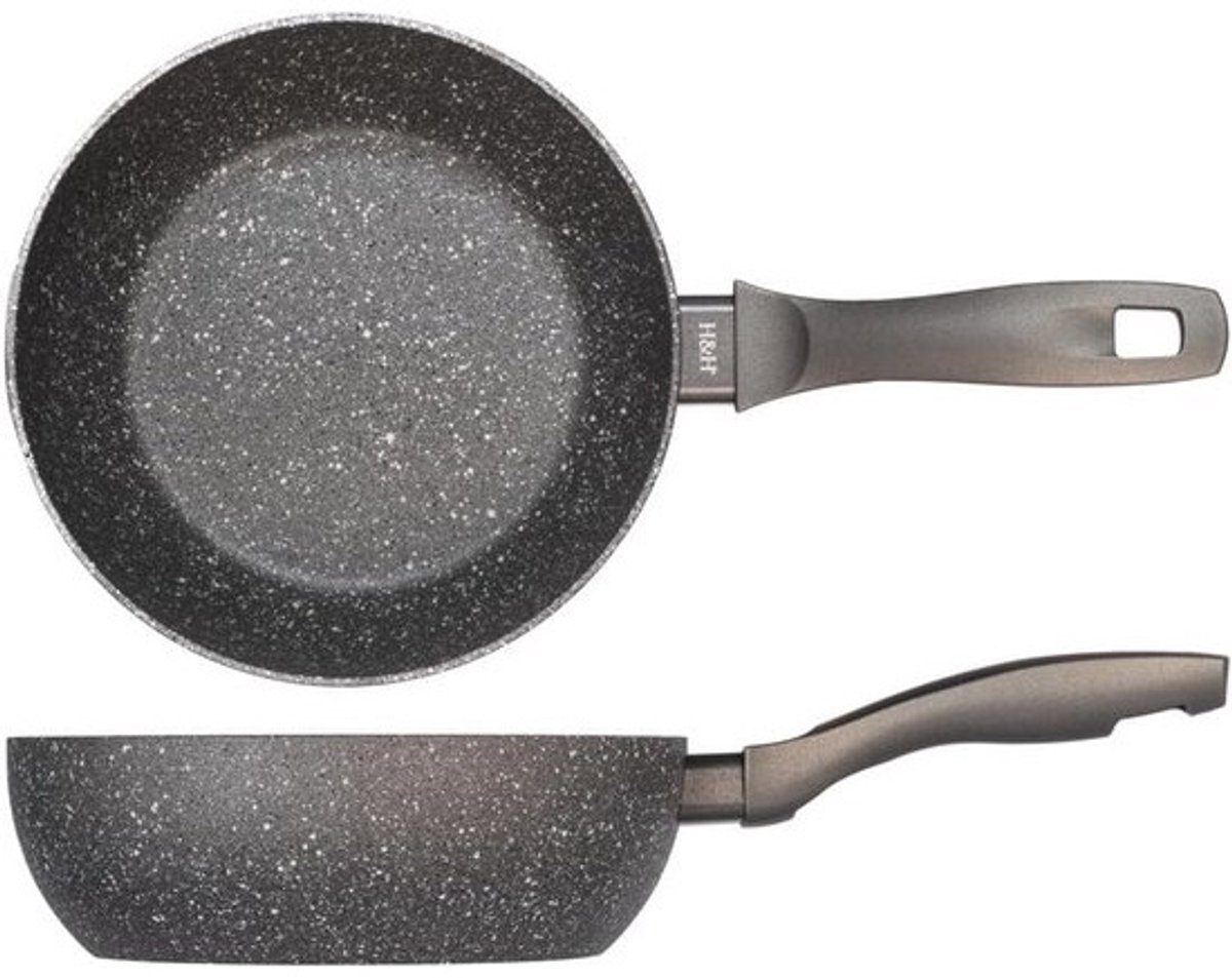 Grey Wok met Antiaanbaklaag 20cm voor Inductie