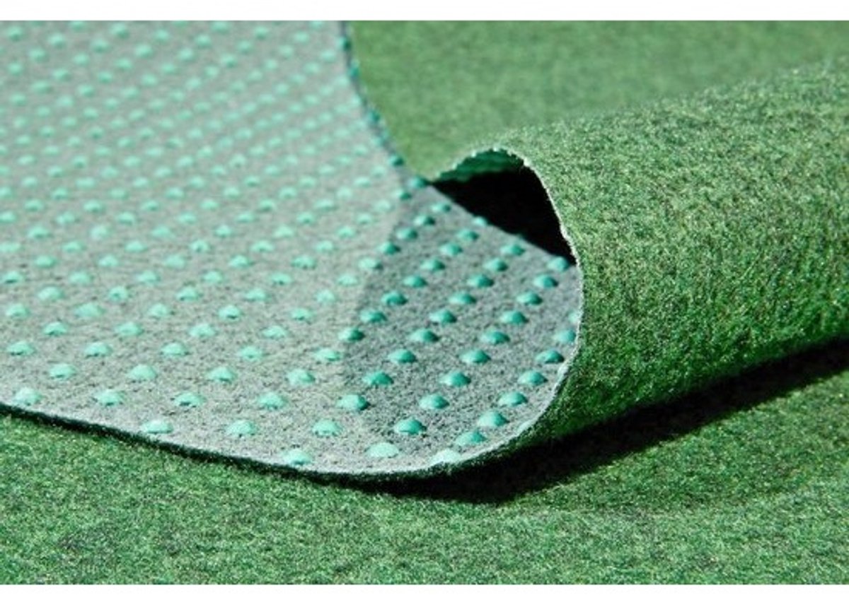 Kunstgras Buiten en Binnen Kleed met Drainage - UV-bestendig Terras- en Balkonvloer (550 x 200 cm)