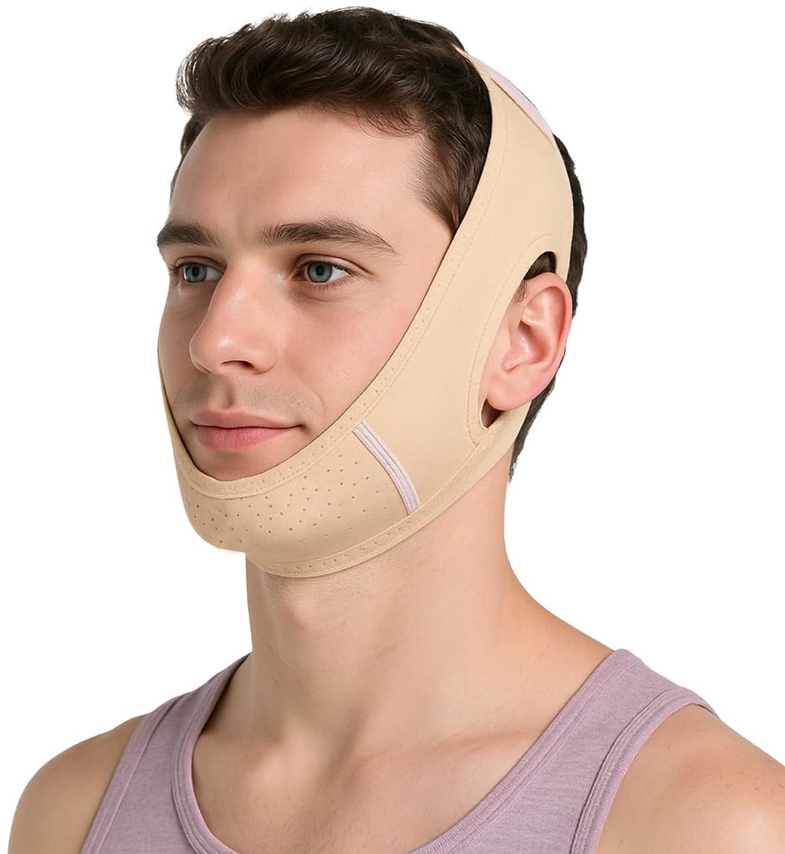 V-vormige kinlifting-riem, V-lijn lifting-masker, herbruikbaar gezichtslifting-verband, altijd inzetbaar
