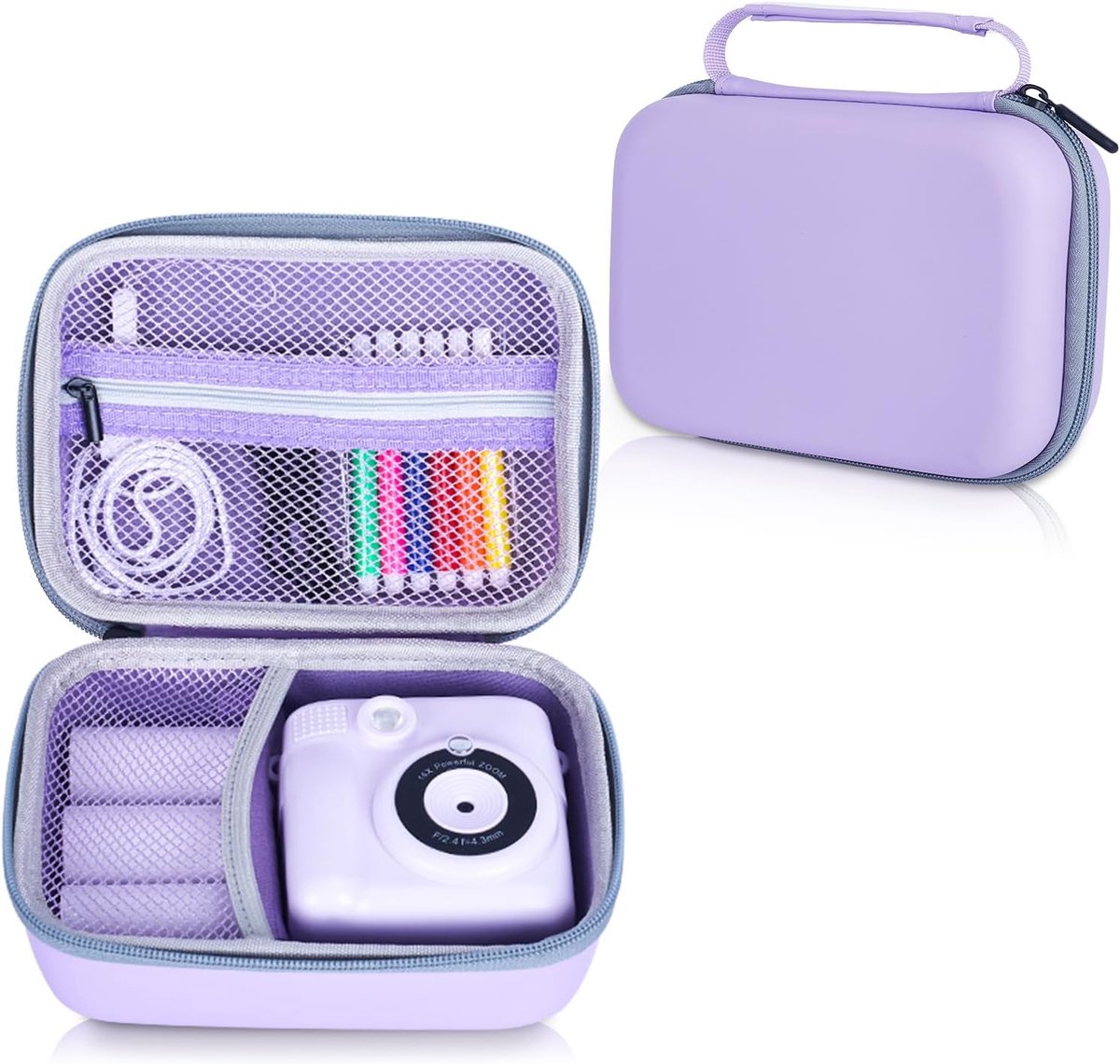 Cameratas kinderen, compatibel YORKOO/OPERHOO camera - Paars