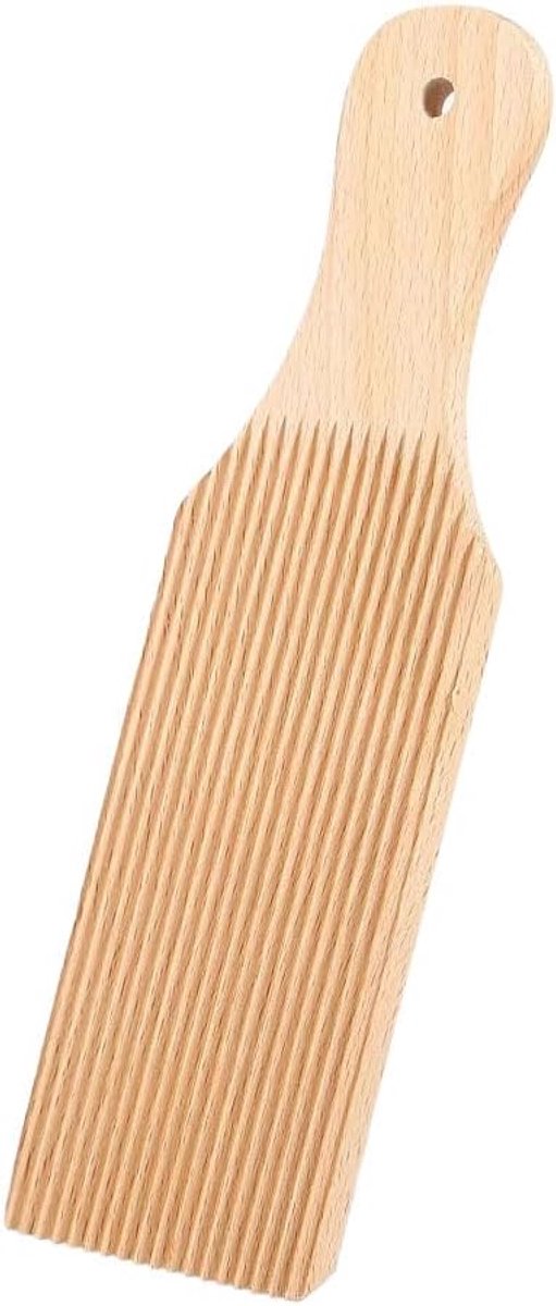 Plank hout pastamaker spatel rasp voor ravioli en spaetzle