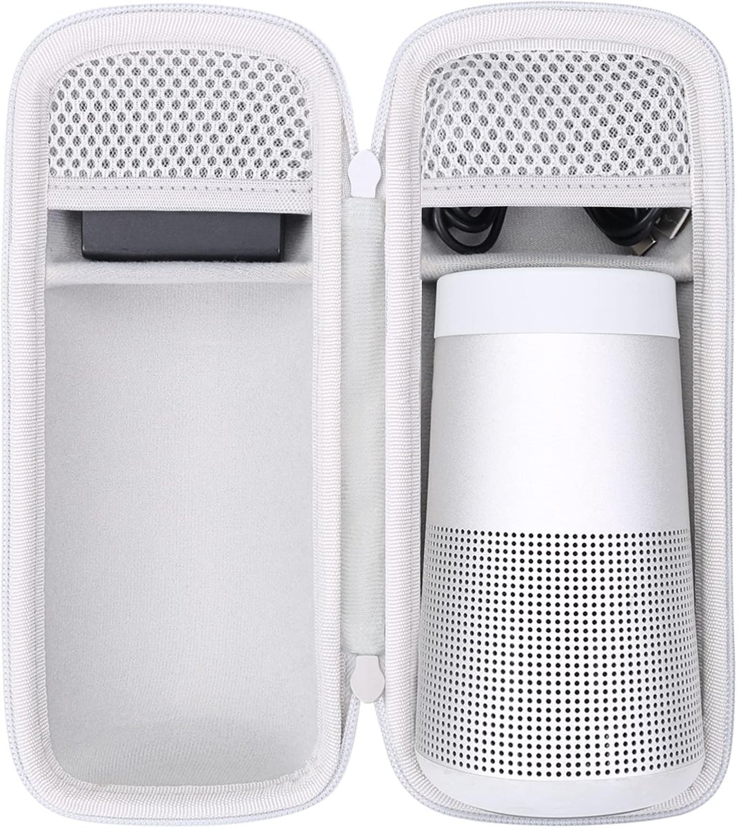 Draagbare harde opbergcase voor Bluetooth speaker en accessoires - Bescherming en gemak voor Bose SoundLink Revolve Series II