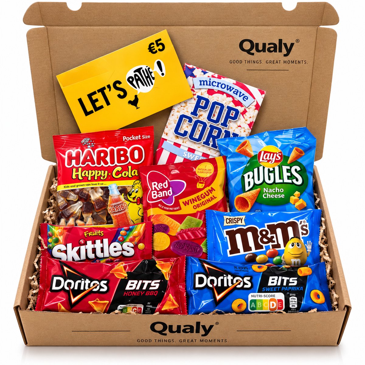 Filmpakket 2 Groot met Pathé Thuis Cadeaukaarten - Kerstpakketten - Cadeaupakket Vrouw – Cadeau voor Man en Vrouw – Leuke Geschenkset als Kerstcadeau