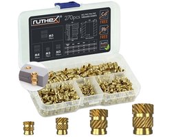ruthex Schroefdraadinzet M2 + M3 + M4 + M5 GE-KASTEN-001