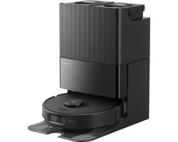 Roborock Qrevo Edge S5A robotstofzuiger - 18500Pa - met dweilfunctie&Liftable mop - anti-verstrengeling - obstakelvermijding - individuele tapijtstrategie - ultradun design - 75 °C heet water mopwas - Zelfreinigend - Zwart - S8 Pro Ultra upgrade