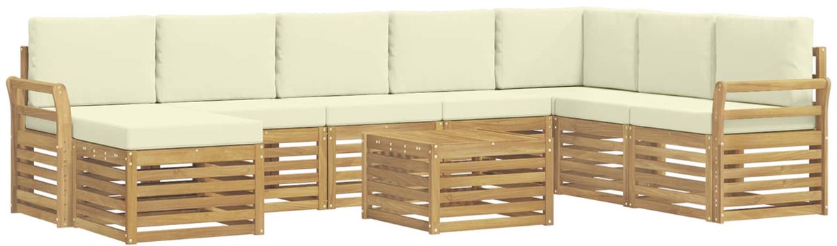 vidaXL - Sofa-Sets - Massief - Acacia - Hout
