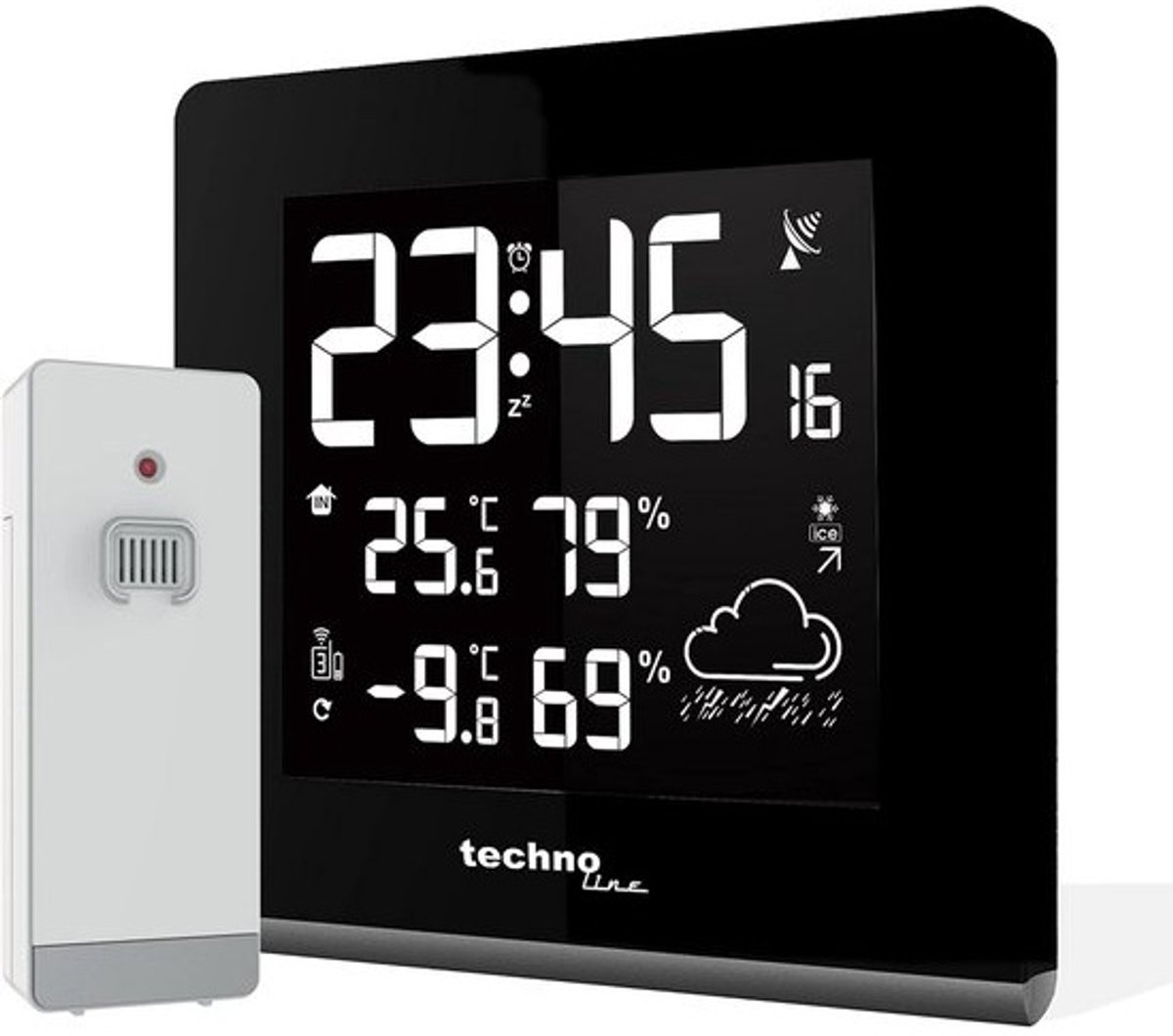 Modern Weerstation met Kleurendisplay en Netvoeding
