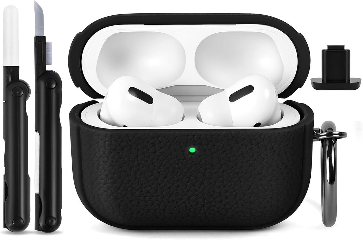 Hoogwaardige Beschermcase voor AirPods Pro 3 (2025) met Schoonmaakset en TPU Materiaal