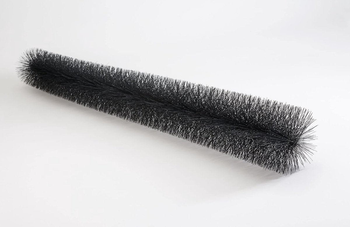 9 meter Dakgoot egel | Gootdrain | Doos 9 dakgootborstels a 100 cm per stuk | Ø 20 cm Dakgoot bescherming | Goot borstel