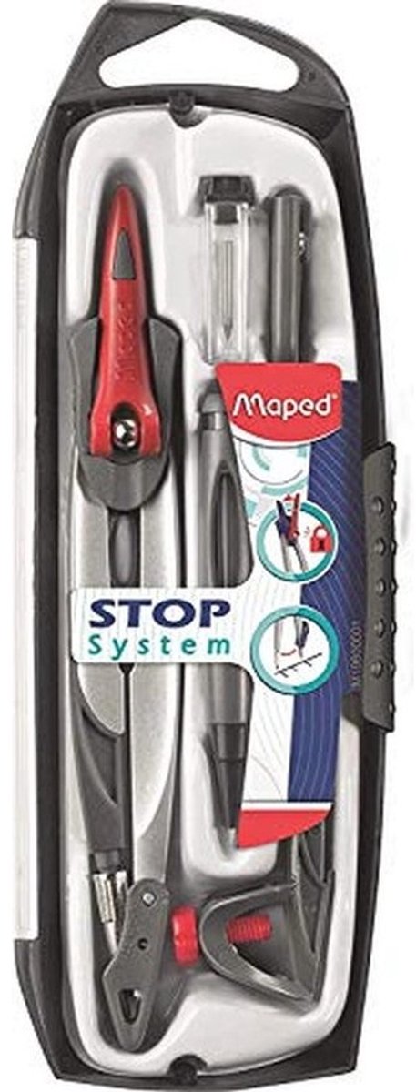 5-delige passer set met Stop System