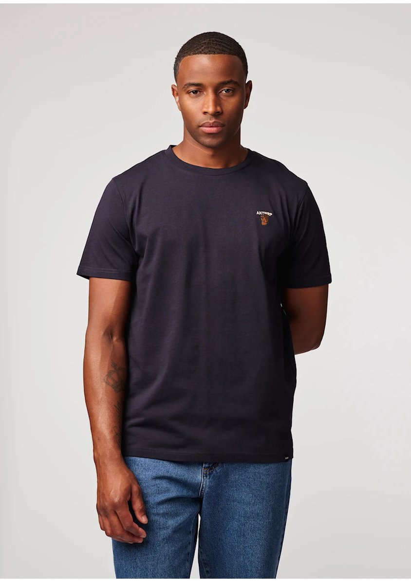 Antwrp - T-Shirt - Donkerblauw - M (38)
