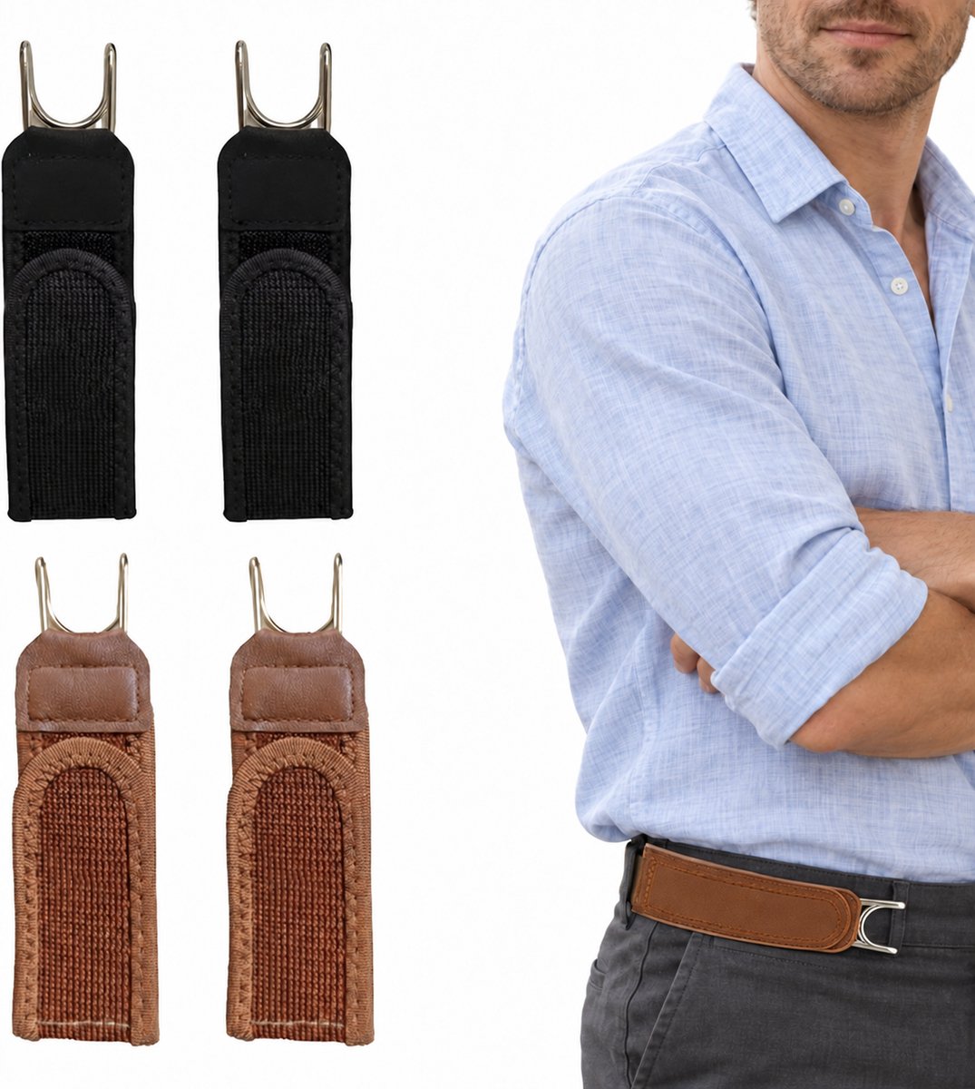 Gesploze Elastische Riem 4 Stuks