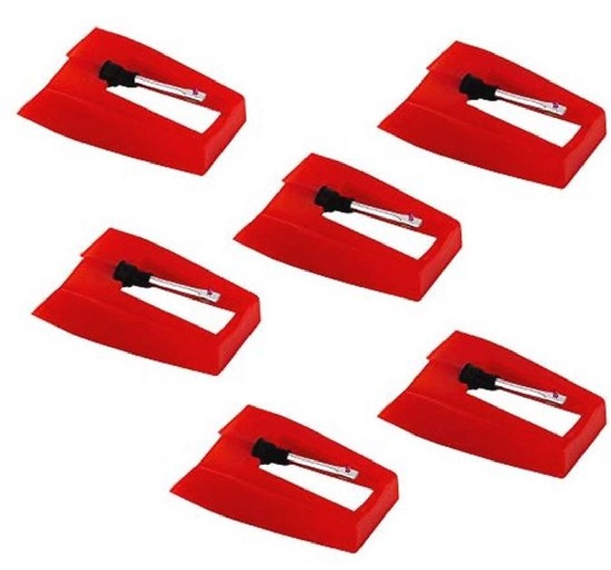 6-delige Vervangende Platenspeler Naald Set voor Vinyl Platenspeler - Accessoires voor LP Speler