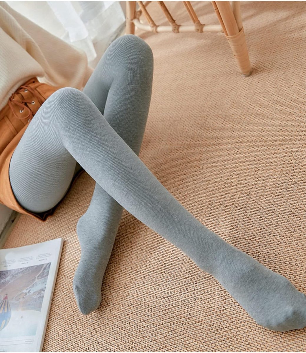 Pluche Dikke Katoen Verticale Streep Leggings - Vrouwen Outer Wear Threaded Verticaal Gestreepte Hoge Taille Warme Broek All-In-One Broek, Sexy Hoge Taille Skinny Stretch Slim Leg Broek Leggin