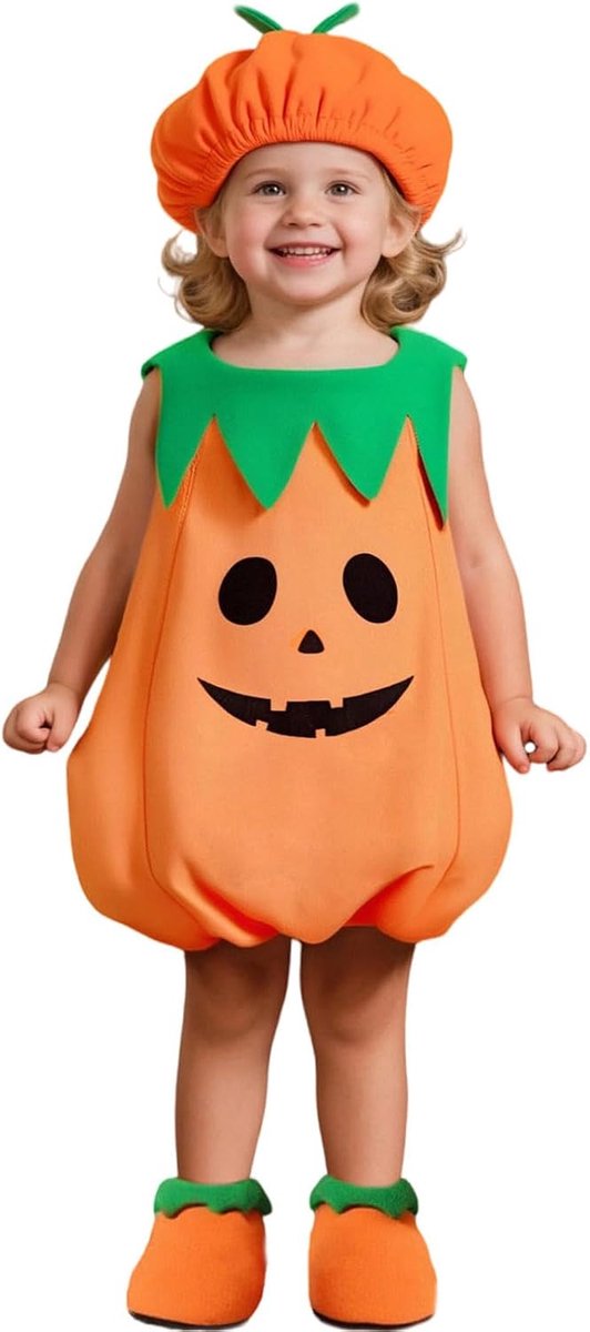 Costume Kids Baby Pompoen Kostuum