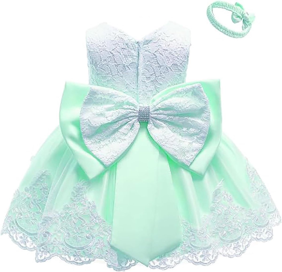 Meisjesjurk, prinses, tule, glanzend, avondfeest, verjaardag, show, pailletten, chic, elegant, mouwloos, kinderkleding, A129