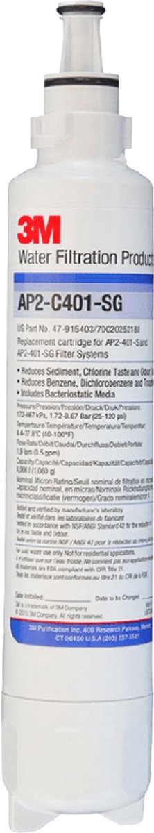 3M™ Waterfilter AP2-C401-SG