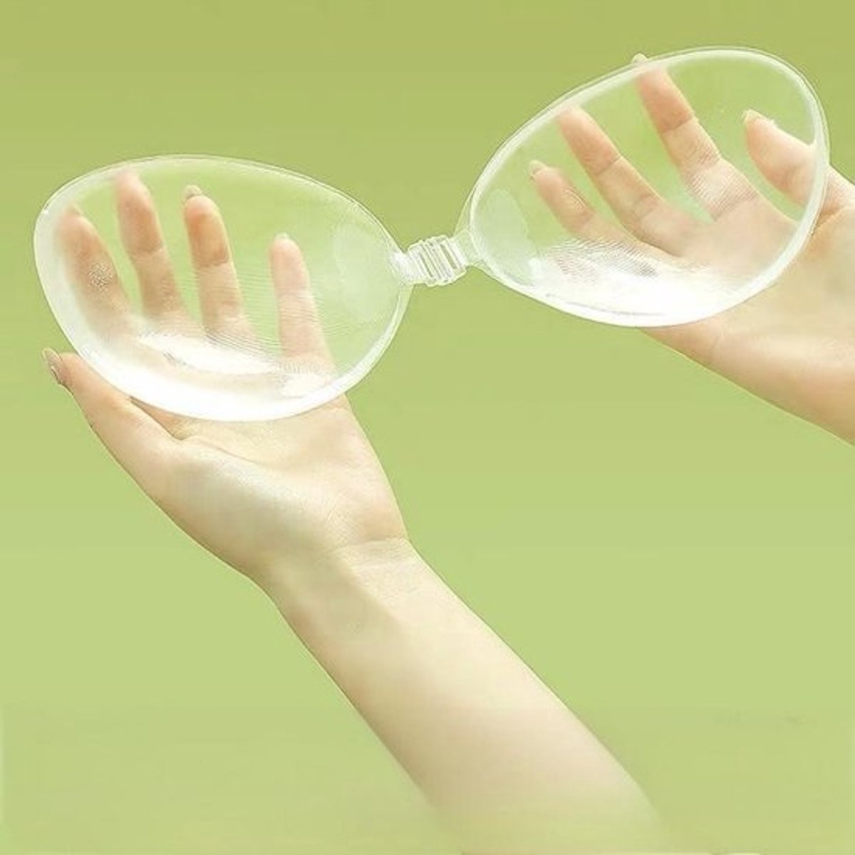 Siliconen BH - 1x Dik - C-cup - Verwijderbare zelfklevende pads - Push Up siliconen borstvergrotingspads - Voor badkleding en bikini's - Comfortabele padding - Onzichtbaar en wasbaar - Dames